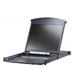 Aten 16-port Cat.5 KVM PS/2+USB,19" LCD, touch