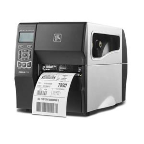 Zebra TT Printer ZT231; 4", 203 dpi, Thermal Transfer, Peel, EU/UK Cords, USB, Serial, Ethernet, BTLE, USB Host, EZPL