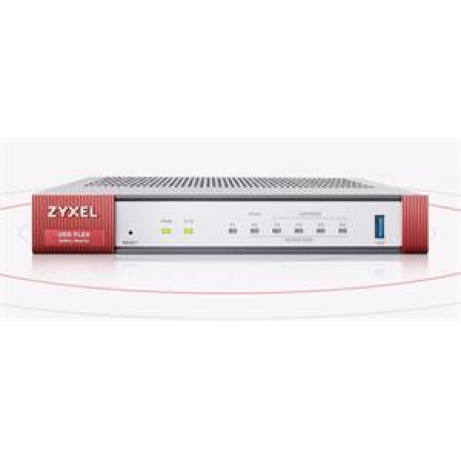 Zyxel Zyxel USG FLEX 100 Series, VERSION 2, 10/100/1000,1*WAN, 4*LAN/DMZ ports, 1*USB with1 YR Gold Security Pack