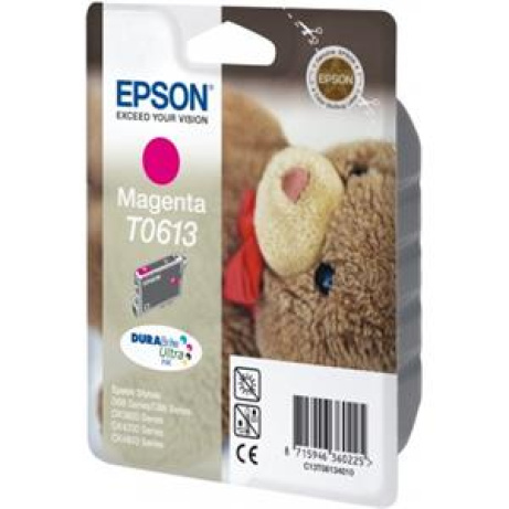 EPSON cartridge T0613 magenta (medvídek)