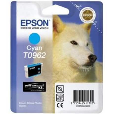 EPSON cartridge T0962 cyan (vlk)