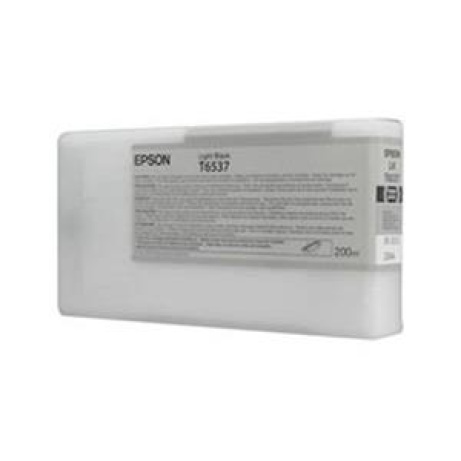 EPSON cartridge T6537 Light Black Ink Cartridge (200ml)