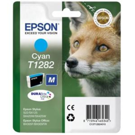 EPSON cartridge T1282 cyan (liška)