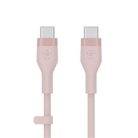 Belkin USB-C na USB-C kabel, 1m, růžový - Flex