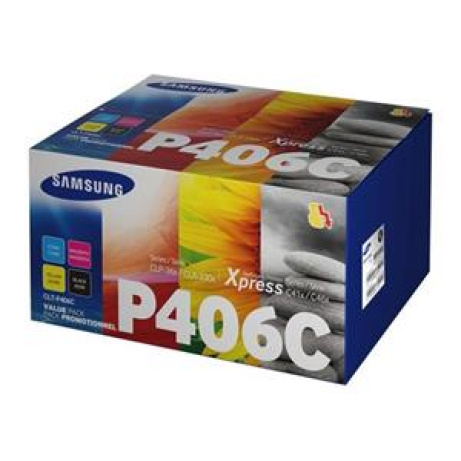 HP - Samsung toner CLT-P406C/CMYK/1000/1500 stran/4-pack