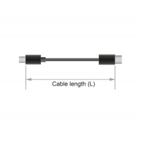 Delock Stereo Jack prodlužovací kabel 3,5 mm 3 pin samec na samici 2 m černý