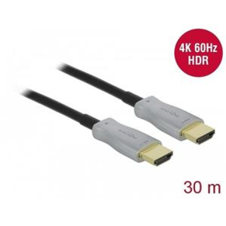 Delock Aktivní optický kabel HDMI 4K 60 Hz 30 m
