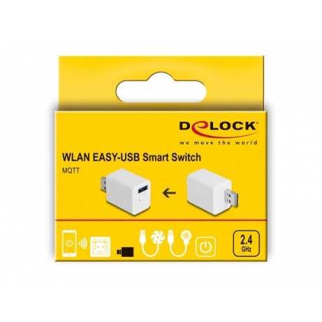 Delock WLAN EASY-USB inteligentní přepínač MQTT