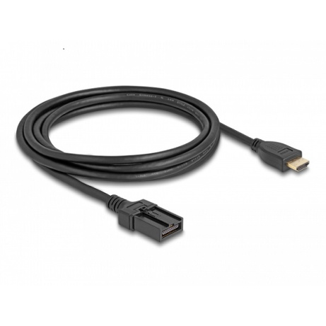 Delock Kabel HDMI automobilového typu se HDMI-A samec na HDMI-E samec, 3 m, 4K 60 Hz