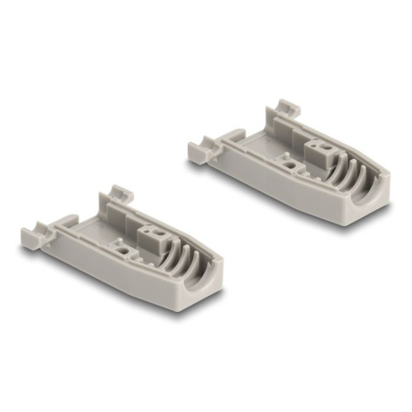 Delock Plastový kryt D-Sub na 9 pinový zástrčkový / zásuvkový konektor s gumovými těsněními