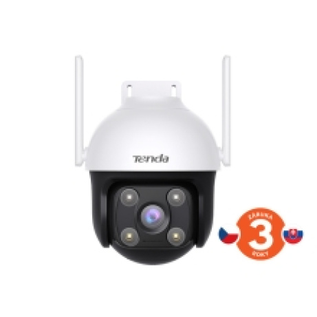 Tenda CH3-WCA - bezdrátová venkovní otočná FullHD IP kamera, RJ45, noční IR + LED světlo, zvuk